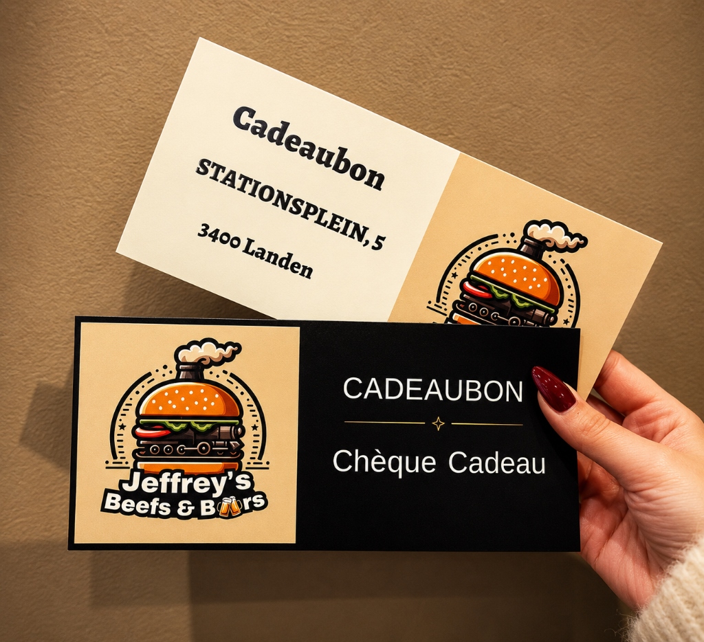 Jeffrey's Cadeaubon / Chèque Cadeau